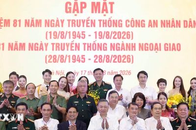 Gặp mặt 81 năm Ngày truyền thống Công an Nhân dân và ngành Ngoại giao