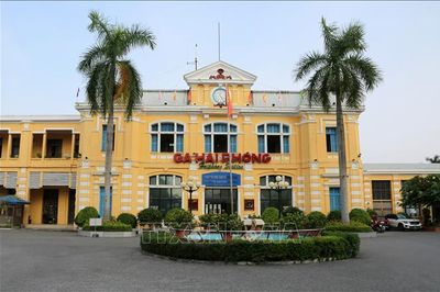 Ga Hải Phòng - nơi lưu dấu chuyến tàu đặc biệt