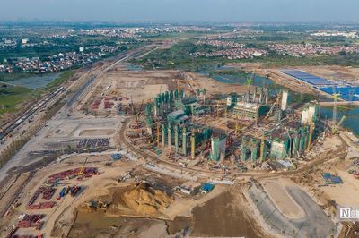 Hiện trạng trục đại lộ rộng 120m nối sân vận động lớn nhất thế giới