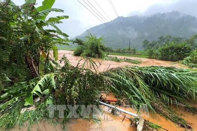 Thanh Hóa ra công điện khẩn ứng phó với đợt mưa lớn