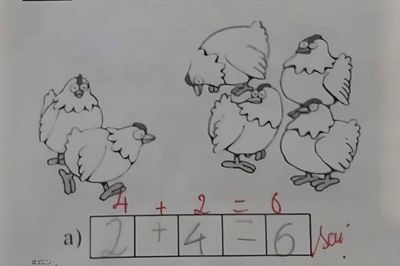 Bài toán tưởng 'dễ như ăn kẹo' lại bị chấm sai, cô giáo còn đưa ra đáp án cực bất ngờ