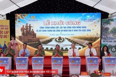Khởi công công trình mang dấu ấn đặc biệt của Bộ Công an tại Cà Mau
