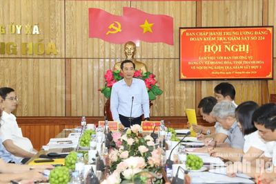 Xác định và ràng buộc rõ trách nhiệm của người đứng đầu trong công tác cán bộ