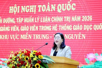 Bồi dưỡng lý luận chính trị cho đội ngũ giảng viên, giáo viên trong hệ thống giáo dục quốc dân
