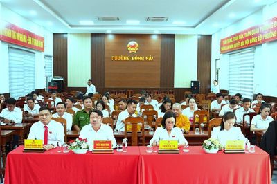 Kỳ họp chuyên đề HĐND phường Đông Hải khóa XIII