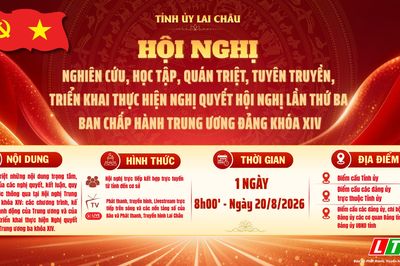 Ngày 20/8 sẽ triển khai Hội nghị nghiên cứu, học tập, quán triệt, tuyên truyền, triển khai thực hiện Nghị quyết Hội nghị lần thứ ba Ban Chấp hành Trung ương Đảng khóa XIV