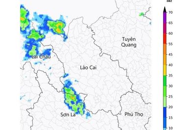 Thời tiết 17/8: Bắc Bộ mưa lớn diện rộng, Lào Cai cảnh báo dông, lốc, sét, mưa đá và mưa lớn cục bộ