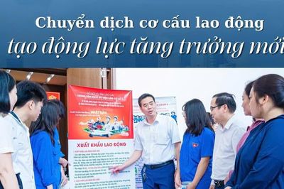 Chuyển dịch cơ cấu lao động tạo động lực tăng trưởng mới