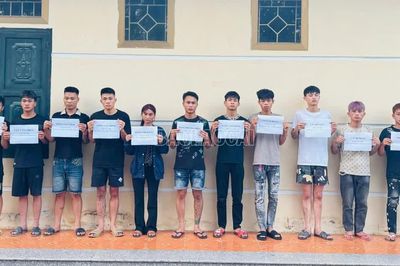 Lào Cai: Khởi tố 11 đối tượng về hành vi tổ chức sử dụng trái phép chất ma túy