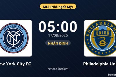 Nhận định New York City FC vs Philadelphia Union: đội hình dự kiến