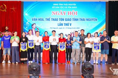 Sôi nổi Ngày hội Văn hóa, thể thao tôn giáo tỉnh Thái Nguyên