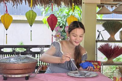 Thử tài khéo tay đổ bánh bèo