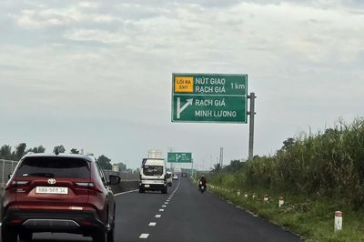An Giang siết chặt kiểm soát xe máy đi vào cao tốc Lộ Tẻ - Rạch Sỏi