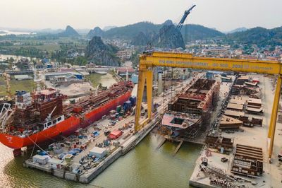 Công nghiệp đóng tàu - 'xương sống' cho năng lực hàng hải quốc gia