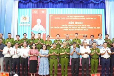 Cà Mau hướng tới 'Tỉnh không ma túy' năm 2030