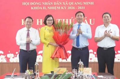 Xã Quang Minh kiện toàn chức danh Chủ tịch HĐND xã