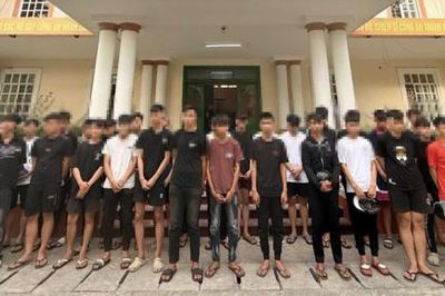 Ngăn chặn kịp thời hơn 220 thanh thiếu niên tụ tập, điều khiển xe vi phạm TTATGT