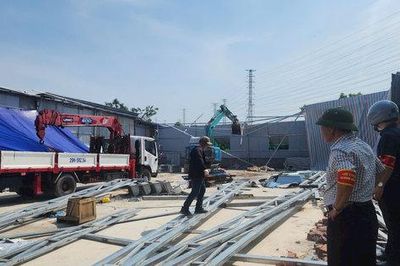 Xã Hưng Đạo cưỡng chế 5 công trình vi phạm đất đai, trật tự xây dựng