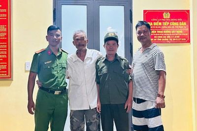 Công an hỗ trợ tìm kiếm cựu chiến binh bị lạc khi đi thăm chiến trường xưa