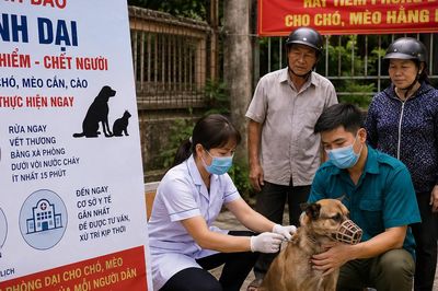 Bệnh dại ở Lâm Đồng diễn biến phức tạp, một con chó nghi dại cắn 5 người