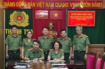 Thanh tra Công an TP Đà Nẵng phát động thi đua hướng tới kỷ niệm 60 năm Ngày truyền thống lực lượng Thanh tra CAND