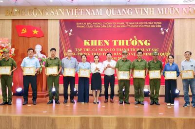 Phường Hải Vân tổ chức Ngày hội Toàn dân bảo vệ an ninh Tổ quốc năm 2026