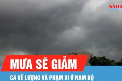 Dự báo thời tiết ngày 19 và 20-8: TPHCM và Nam bộ giảm mưa