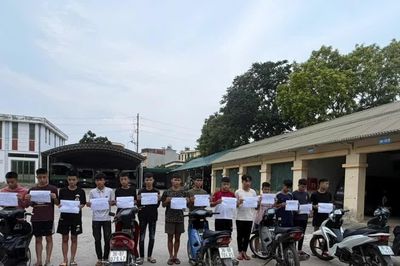 Kịp thời ngăn chặn vụ hỗn chiến trên phố của gần 40 đối tượng
