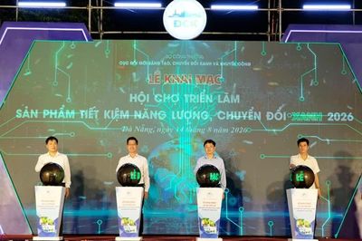 Khai mạc Hội chợ triển lãm sản phẩm tiết kiệm năng lượng và chuyển đổi xanh năm 2026