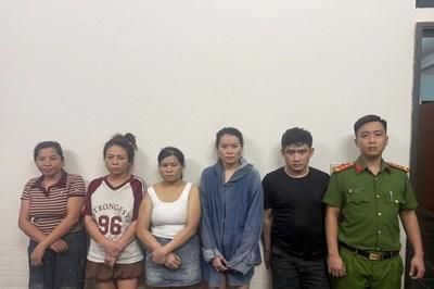 Bắt giữ 8 đối tượng phạm tội liên quan đến mại dâm và ma túy.