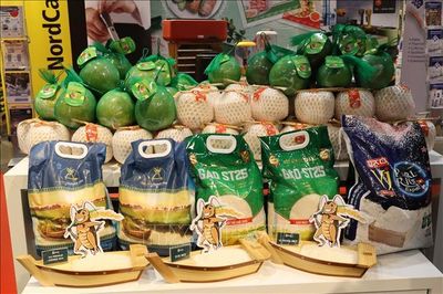 Gạo ST25 chính thức vào hệ thống siêu thị bán buôn Selgros tại Đức