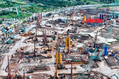 Cận cảnh đại công trường Trung tâm hành chính TP Hồ Chí Minh mới