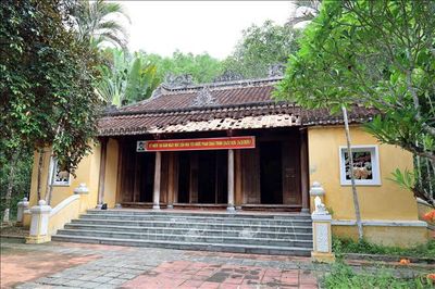 Di tích quốc gia Nhà lưu niệm Phan Châu Trinh đợi ngày trùng tu