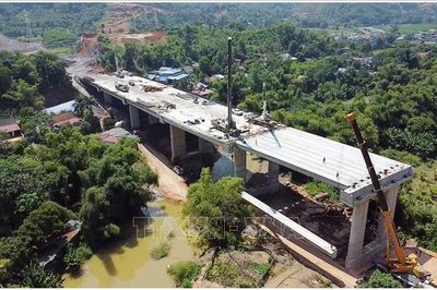 Gấp rút thi công cao tốc Chợ Mới - Bắc Kạn