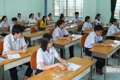 Đề xuất chỉ thi 2 môn vào lớp 10: Mục tiêu phổ cập THPT thì không cần tổ chức thi