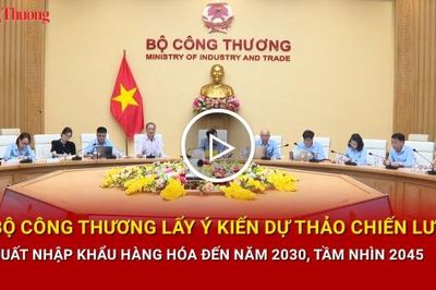Bộ Công Thương lấy ý kiến Dự thảo Chiến lược xuất nhập khẩu hàng hóa đến năm 2030, tầm nhìn 2045