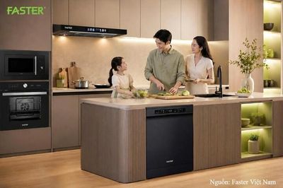 Faster ứng dụng hơn 20 công nghệ xây dựng hệ sinh thái thiết bị nhà bếp