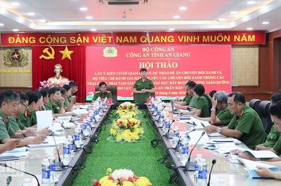 Đoàn công tác Bộ Công an yêu cầu quản lý tạm giữ, tạm giam nghiêm minh, nhân văn
