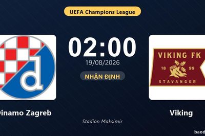 Nhận định Dinamo Zagreb vs Viking: đội hình dự kiến