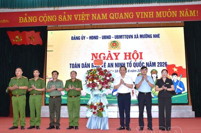 Ngày hội Toàn dân bảo vệ an ninh Tổ quốc xã Mường Nhé