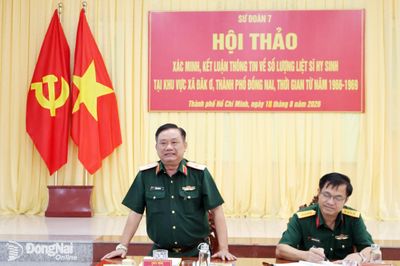 Hội thảo xác minh, kết luận thông tin về số lượng liệt sĩ hy sinh tại khu vực xã Đăk Ơ giai đoạn 1966-1969