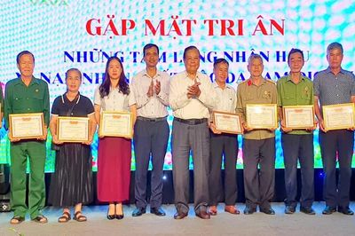Những tấm lòng nhân ái sẻ chia với nạn nhân chất độc da cam
