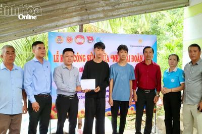 Ủy ban MTTQ Việt Nam phường Tây Nha Trang khởi công sửa chữa nhà Đại đoàn kết