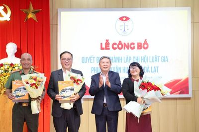 Thành lập Chi hội Luật gia phường Xuân Hương - Đà Lạt