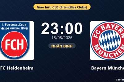 Nhận định 1. FC Heidenheim vs Bayern München: đội hình dự kiến