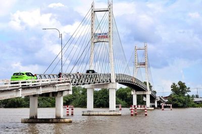 Hoàn thành khắc phục, nâng cấp cầu treo Rạch Ráng trong tháng 8
