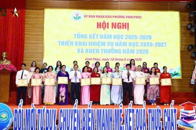 Phú Thọ: Giáo dục phường Vĩnh Phúc “Đổi mới tư duy, chuyển biến mạnh mẽ, kết quả thực chất”