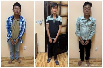 Bắt 3 đối tượng ở An Giang qua Cần Thơ cướp giật tài sản
