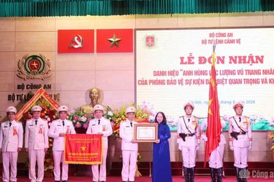Vinh danh đơn vị Anh hùng trên mặt trận cảnh vệ