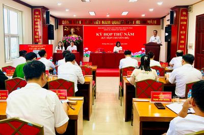 Kỳ họp thứ 5 Hội đồng Nhân dân phường Hoàng Mai